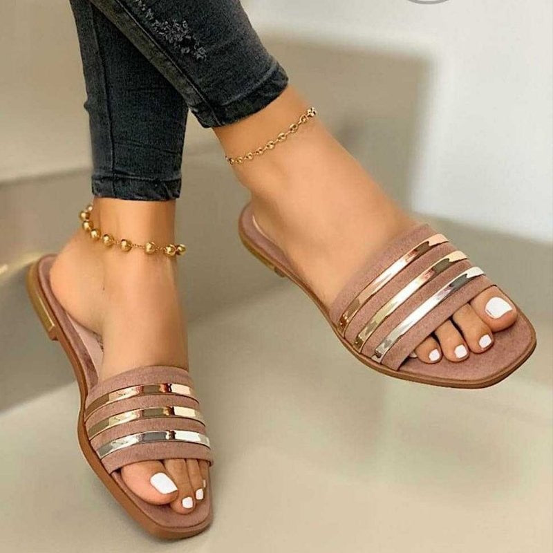 Golden Sandals