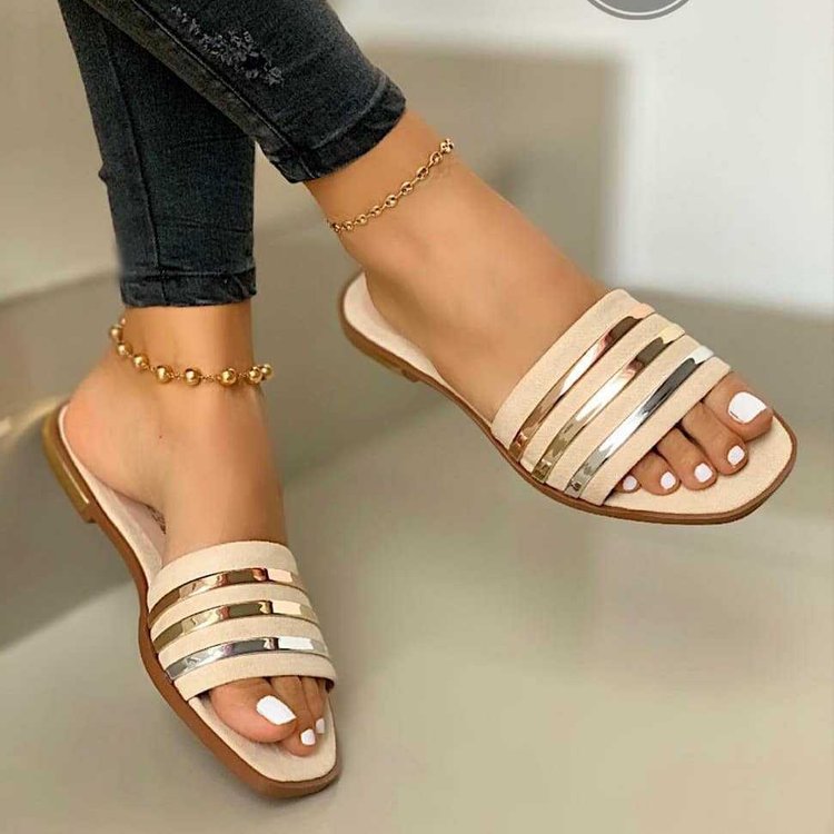 Golden Sandals