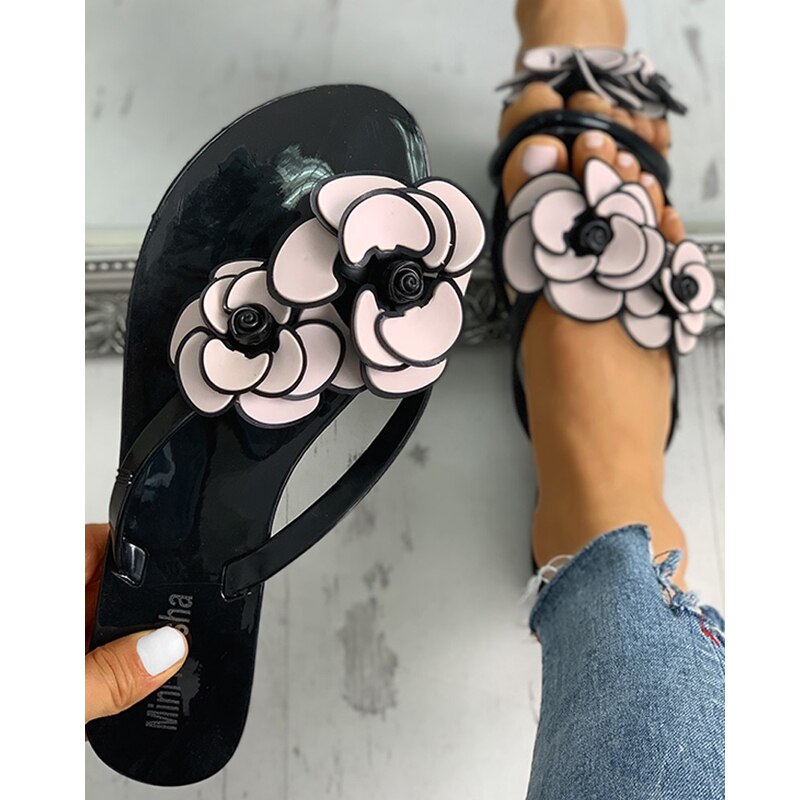 Flower Flip Flops