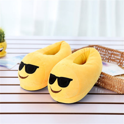 Plush Comfy Emoji Slippers